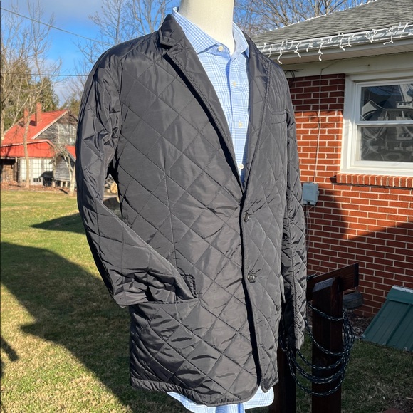 NWT Polo Ralph Lauren Beaton Quilted Sport Coat/Jacket Black New Holiday Men XXL - Picture 8 of 17